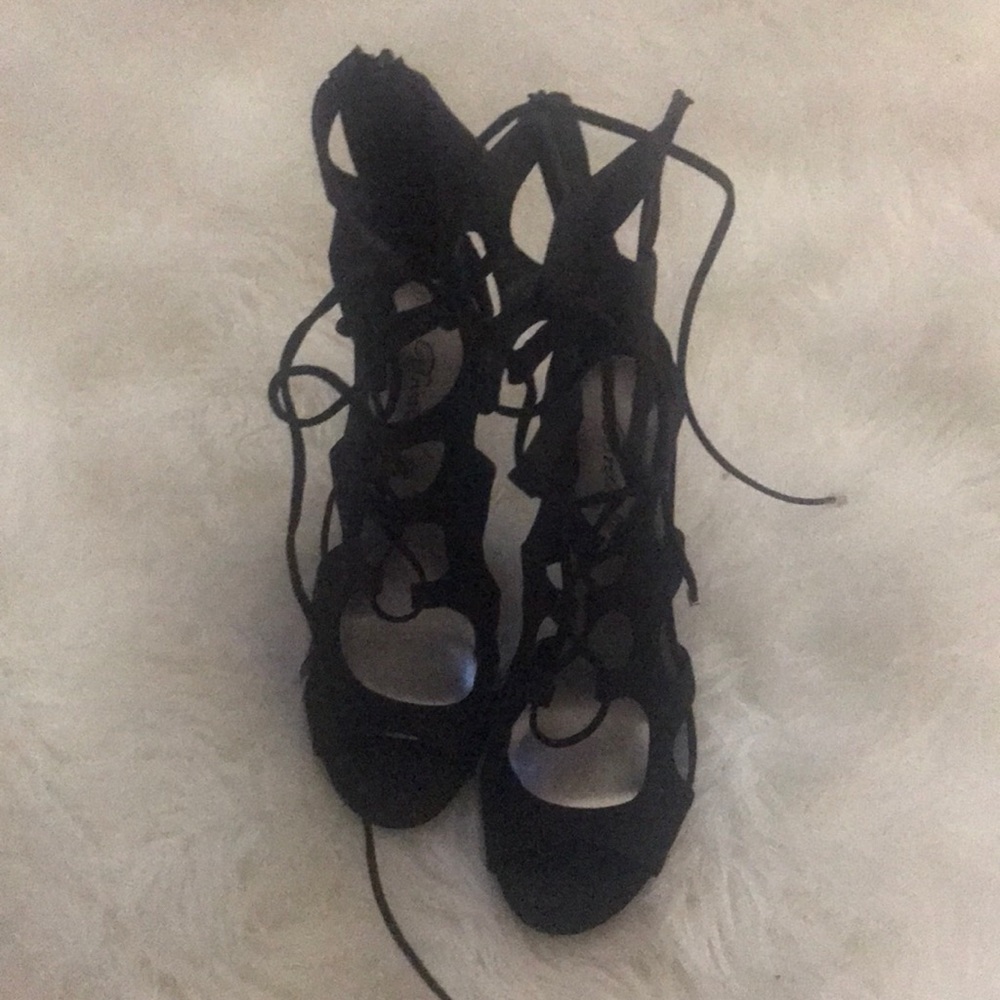 Black heels